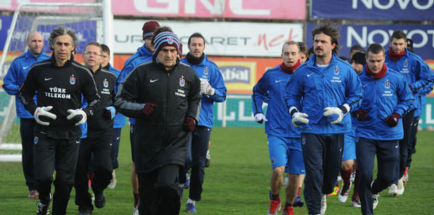Trabzonspor taktik çalıştı