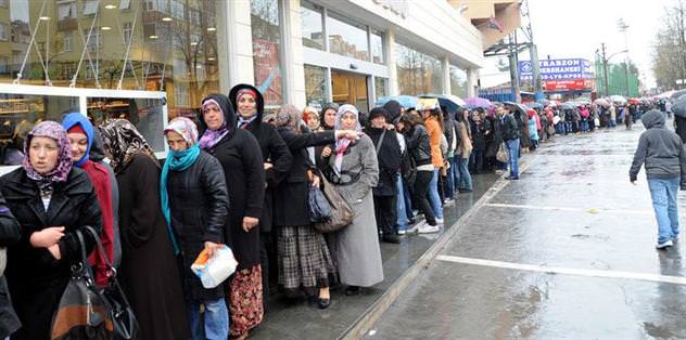 Taraftardan yoğun ilgi