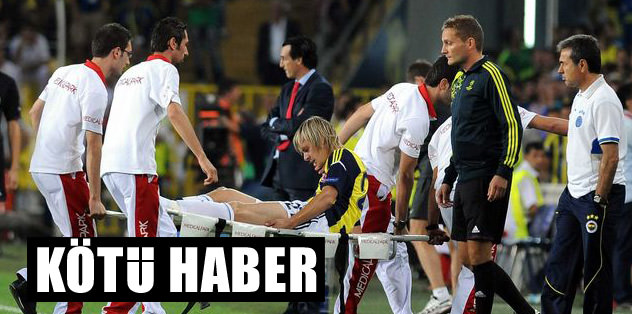 Fenerbahçe'ye Krasic'ten kötü haber