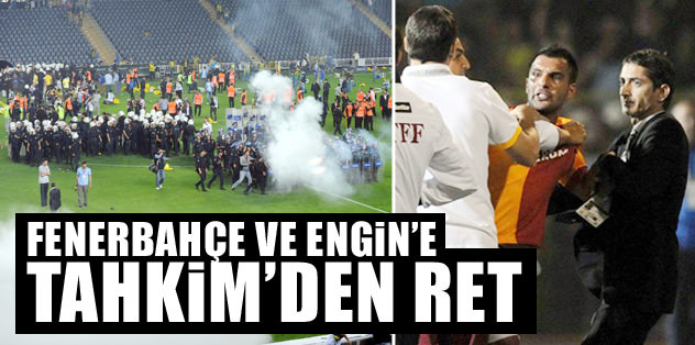 Engin Baytar ve F.Bahçe'ye Tahkim'den ret