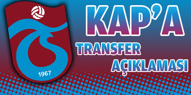 Trabzonspor'dan ilk transfer açıklaması