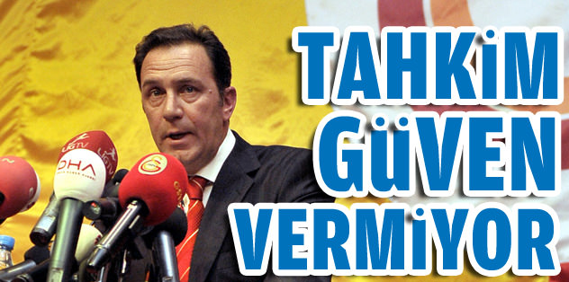 Tahkim güven vermiyor
