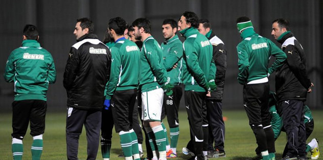 Bursaspor'da ikinci yarı hazırlıkları