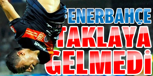 Fener taklaya gelmedi