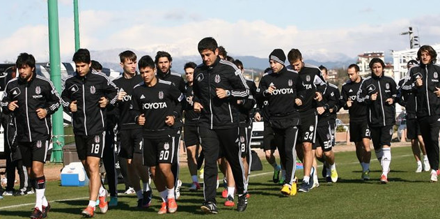 Beşiktaş taktik çalıştı