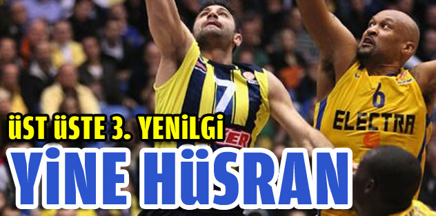 F.Bahçe yine tutunamadı