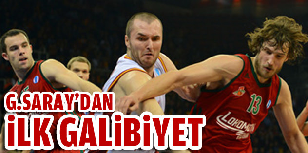 G.Saray'dan ilk galibiyet
