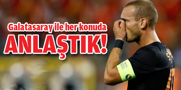 "Galatasaray ile her konuda anlaştık"