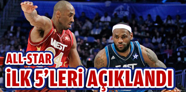 All-Star'da ilk 5'ler belli oldu