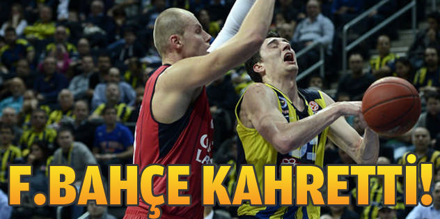 Fenerbahçe Ülker kahretti!
