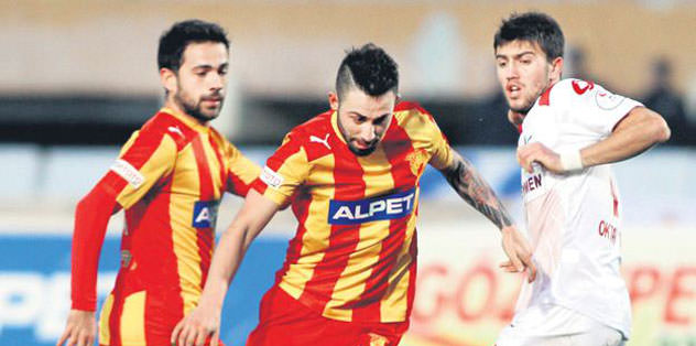 Göztepe ilk yarıda bitirdi