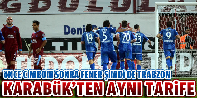 Karabük'ten Trabzon'a da aynı tarife