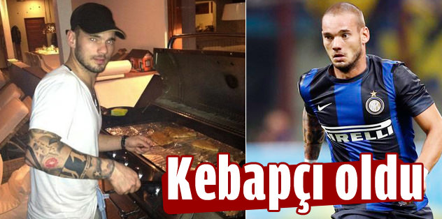 Sneijder'in kebap keyfi