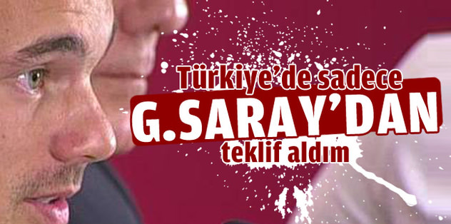 Sneijder imzayı attı