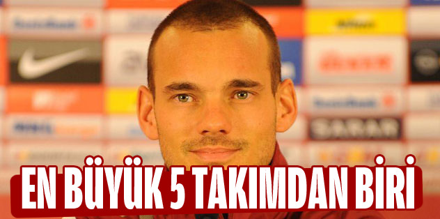 En büyük 5 takımdan biri Galatasaray