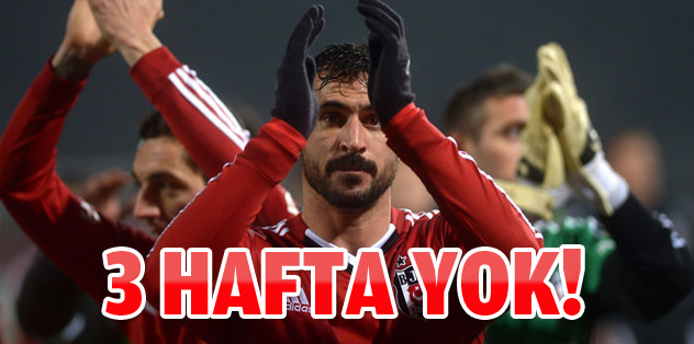 Almeida 3 hafta yok
