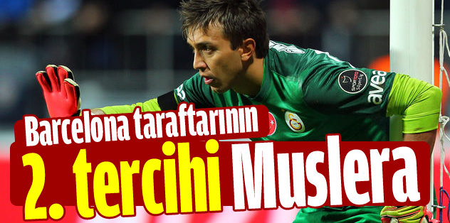 Barcelona taraftarının 2. tercihi Muslera