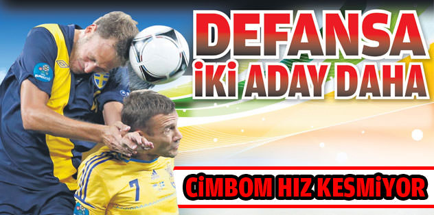Defansa iki aday daha