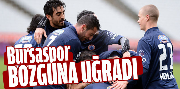 Bursaspor bozguna uğradı
