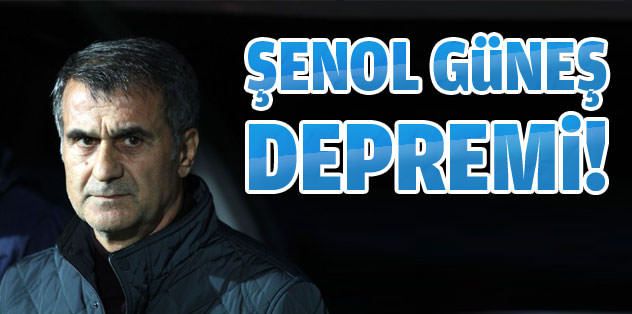 Trabzonspor'da Güneş depremi