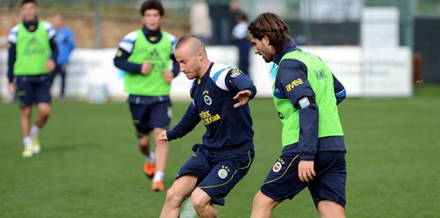 Stoch takımla birlikte çalıştı