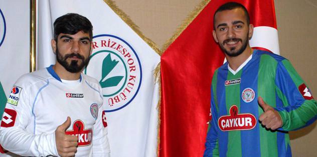 Sercan ve Eren resmen Rize'de