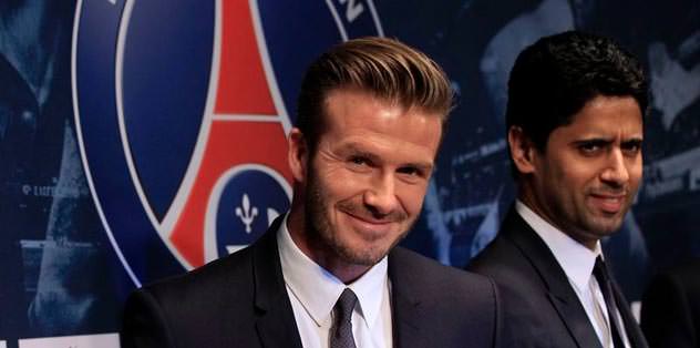 David Beckham PSG'de