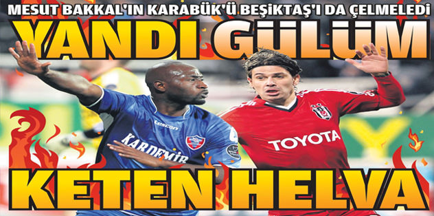 Yandı gülüm keten helva