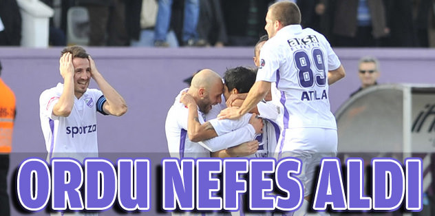 Orduspor nefes aldı