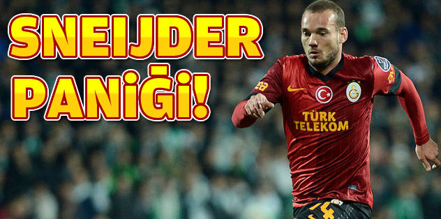 Sneijder paniği
