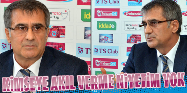 Güneş'ten, Şener'e: Kimseye akıl verme niyetim yok