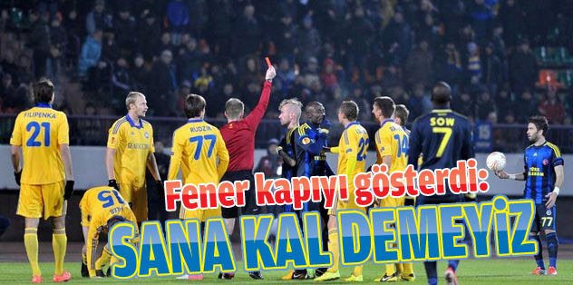 Sana kal demeyiz
