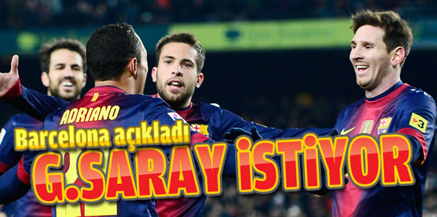 G.Saray'ın yeni hedefi Adriano