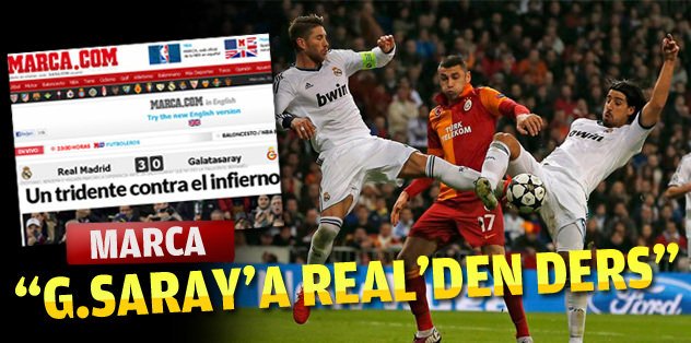 Avrupa Basini G Saray A Real Den Ders Son Dakika Galatasaray Haberleri Fotomac