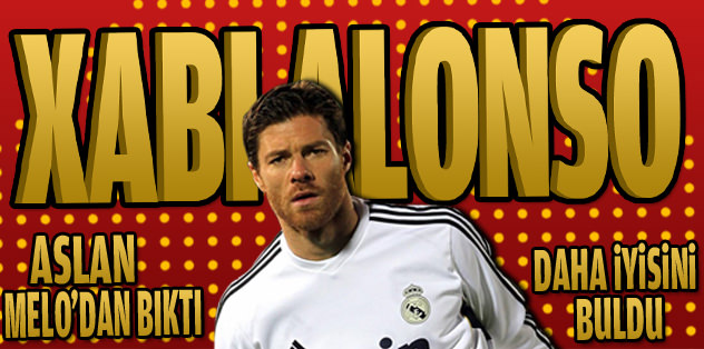G.Saray'da hedef Xabi Alonso