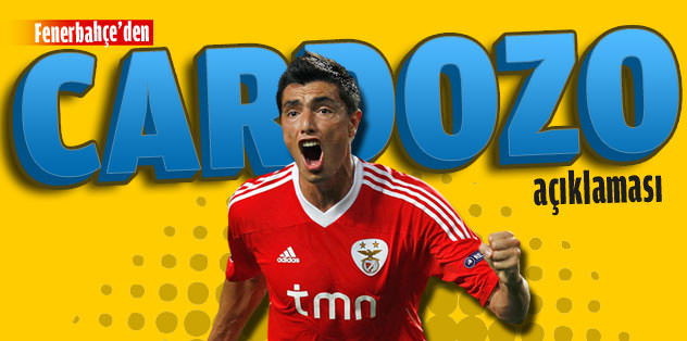 Fenerbahçe'den 'Cardozo' açıklaması