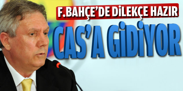 F.Bahçe CAS'a gidiyor