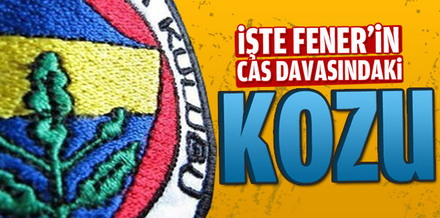 İşin profesörü Fener'e