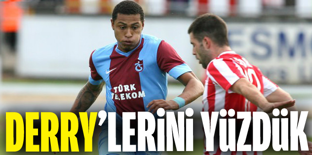 Fırtına 680 günün acısını Derry'den çıkardı