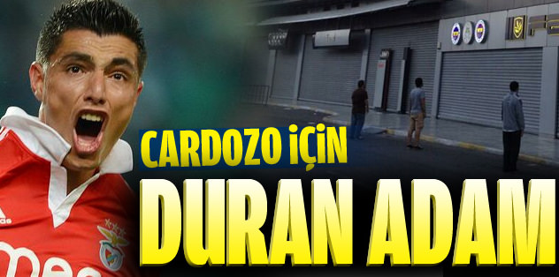 Fenerbahçeli taraftarlardan duran adam eylemi