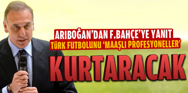 Futbolu profesyoneller kurtaracak