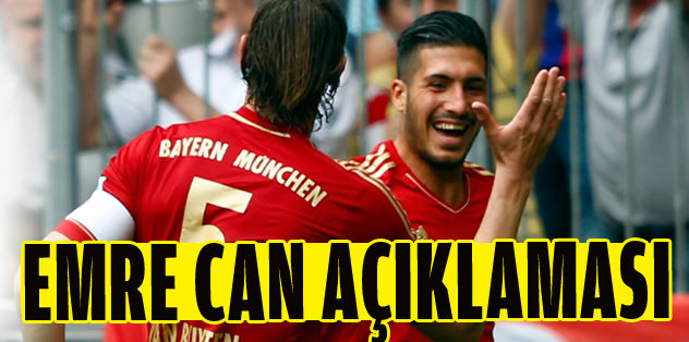 Beşiktaş'tan Emre Can açıklaması