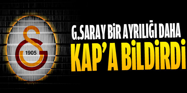Sercan KAP'a bildirildi