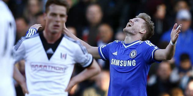Chelsea Schürrle ile coştu