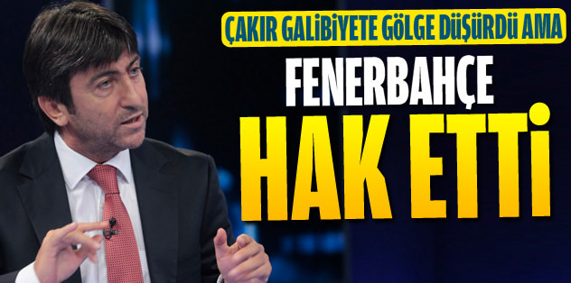 Tek kale oynadı