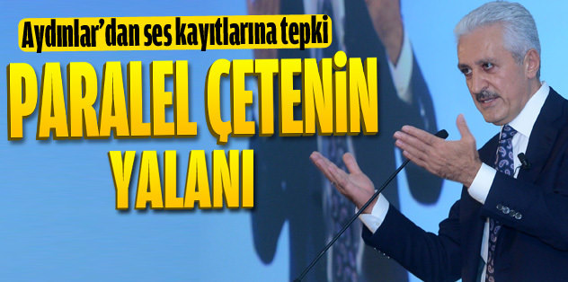 Paralel çetenin yalanı
