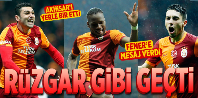 Rüzgar gibi geçti