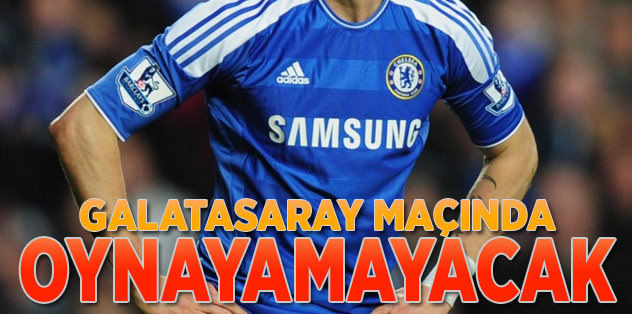 Torres, G.Saray maçında yok