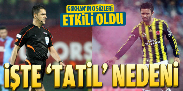 Hocam maçı tatil et