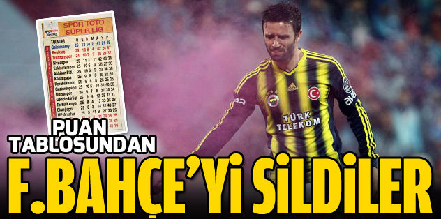 Taka, Fenerbahçe'yi sildi
